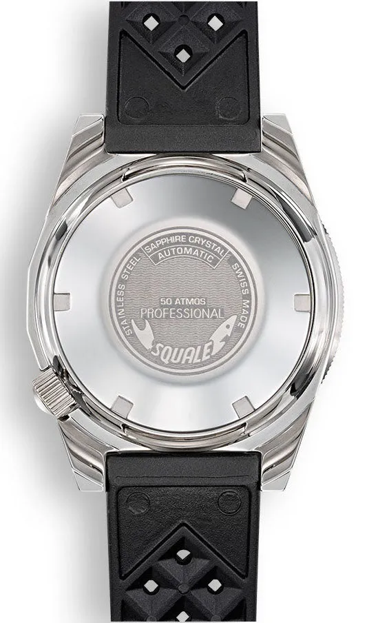 Squale 1521 Blue Ray Rubber Watch sold by Jura Watches product image thumbnail 2