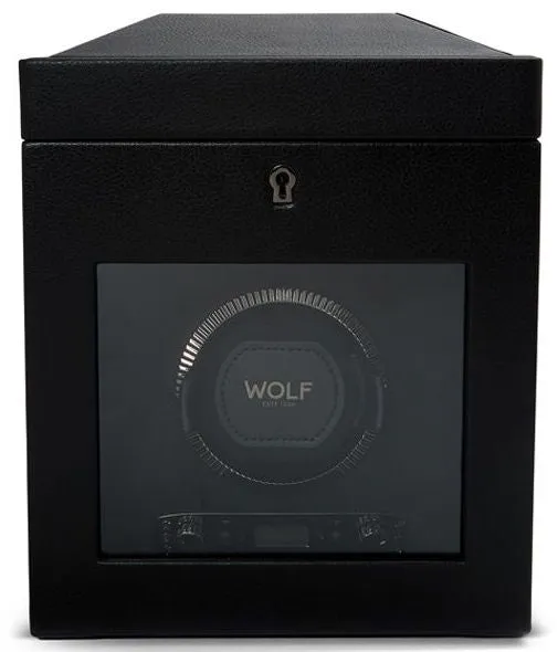 WOLF Watch Winder British Racing Black Single Storage sold by Jura Watches product image thumbnail 4
