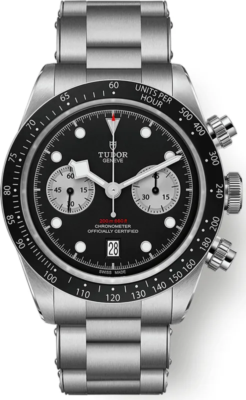 TUDOR Black Bay Chrono Watch D sold by Jura Watches