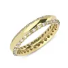 18ct Yellow Gold 0.51ct Diamond 4mm Wedding Ring D sold by Jura Watches