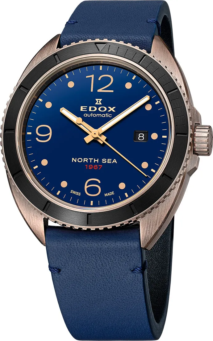 Edox Watch North Sea 1967 Automatic Limited Edition sold by Jura Watches product image thumbnail 2