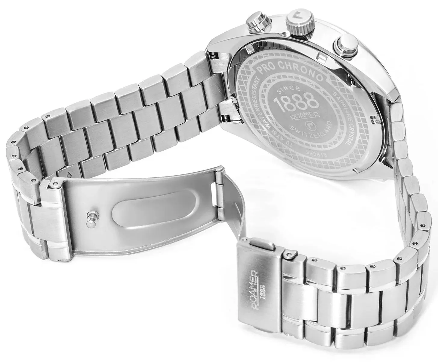 Roamer Pro Chrono Black Watch sold by Jura Watches product image thumbnail 3