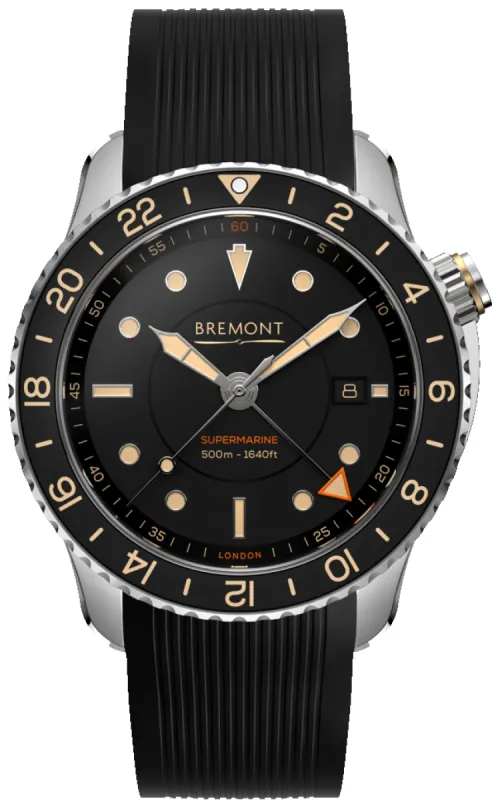 Bremont Supermarine S502 GMT Rubber sold by Jura Watches