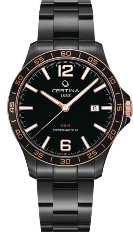 Certina DS-8 Powermatic 80 Watch sold by Jura Watches