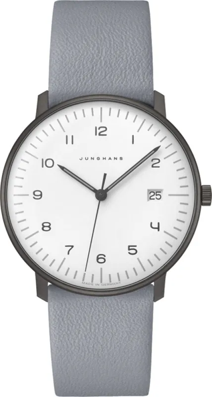 Junghans Watch Max Bill Quartz Sapphire Crystal made by Jura Watches