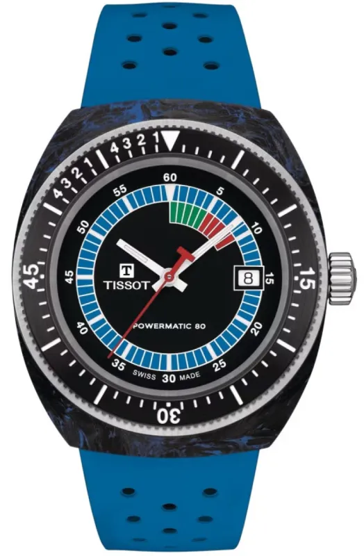 Tissot Sideral S Blue Watch made by Tissot