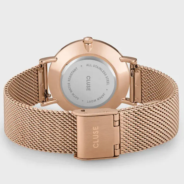 Cluse Minuit Mesh Grey Rose Gold sold by Jura Watches product image thumbnail 3