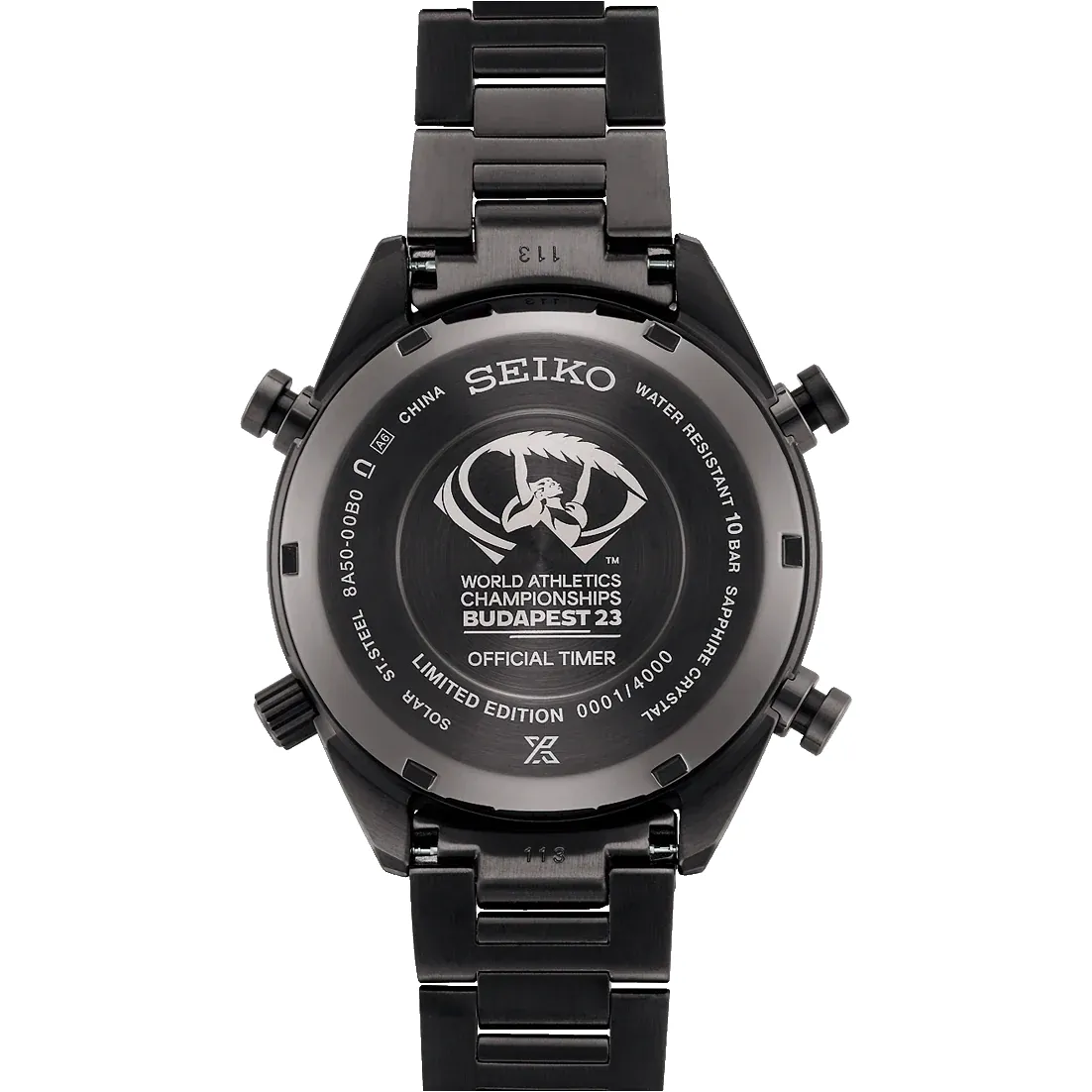 Seiko Prospex Speedtimer Solar Budapest WAC 2023 Limited Edition sold by Jura Watches product image thumbnail 2