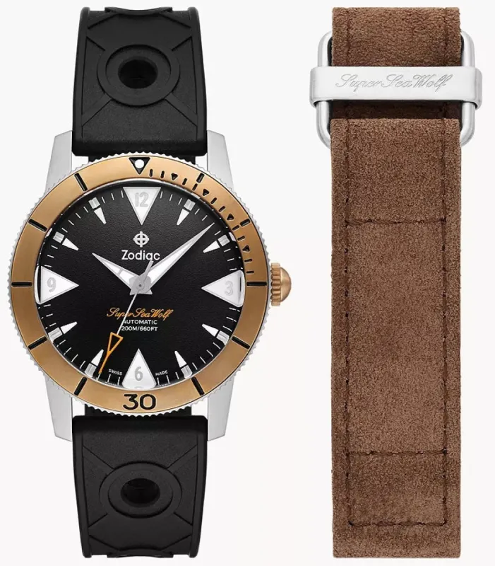 Zodiac Watch Super Sea Wolf Bronze Skin Diver Limited Edition sold by Jura Watches