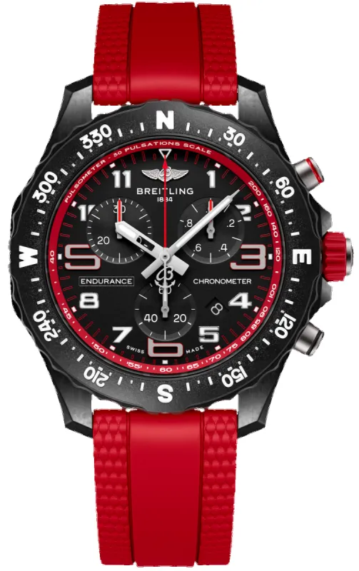 Breitling Professional Endurance Pro 38 Red Watch made by Breitling