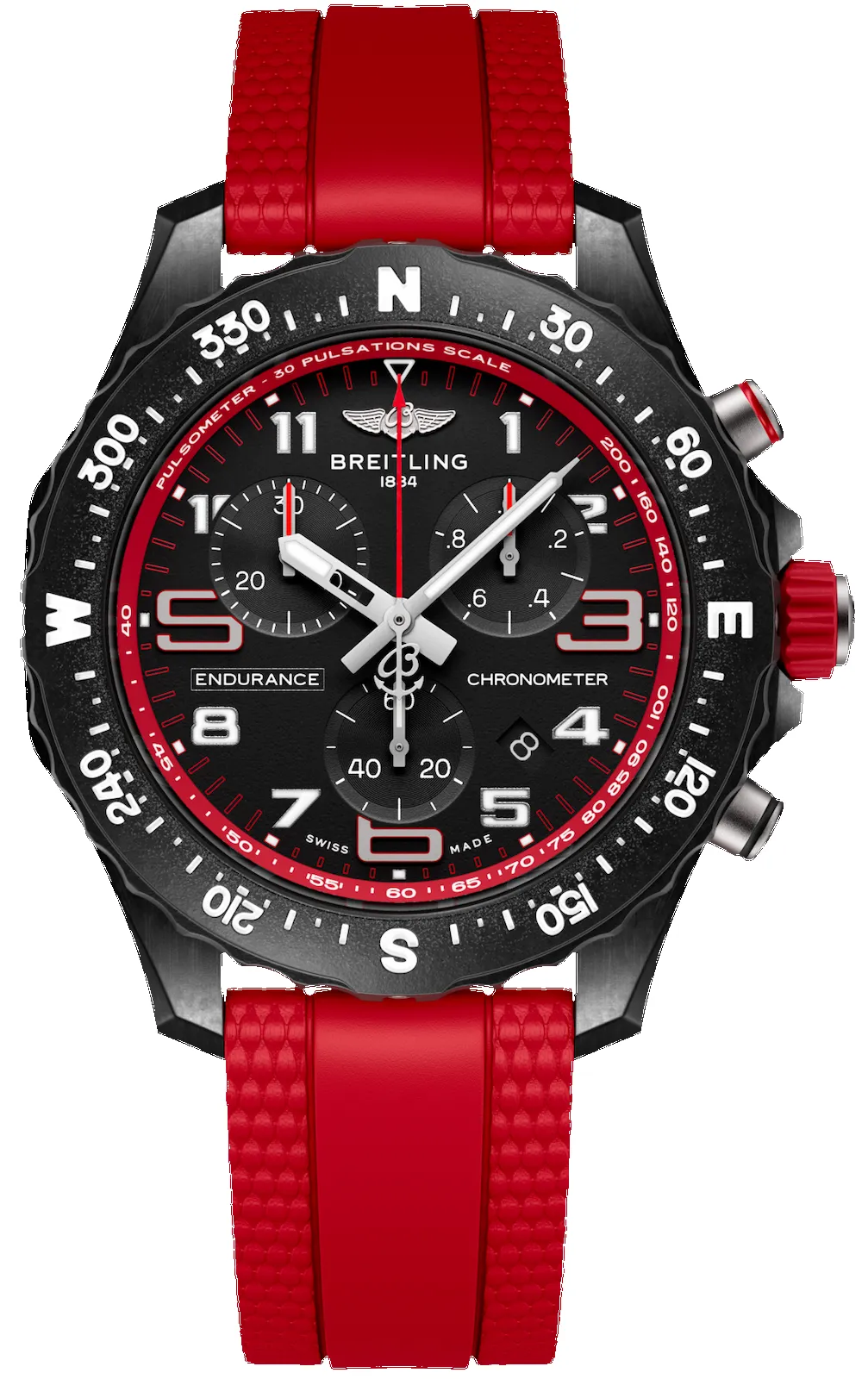 Breitling Professional Endurance Pro 38 Red Watch sold by Jura Watches