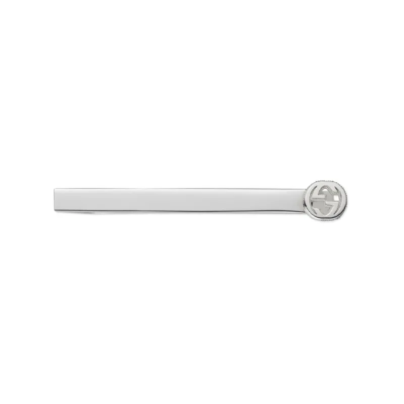 Gucci Interlocking G Motif Sterling Silver Tie Bar D sold by Jura Watches