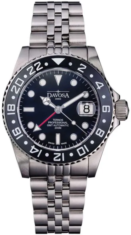 Davosa Ternos Professional GMT Automatic Watch sold by Jura Watches