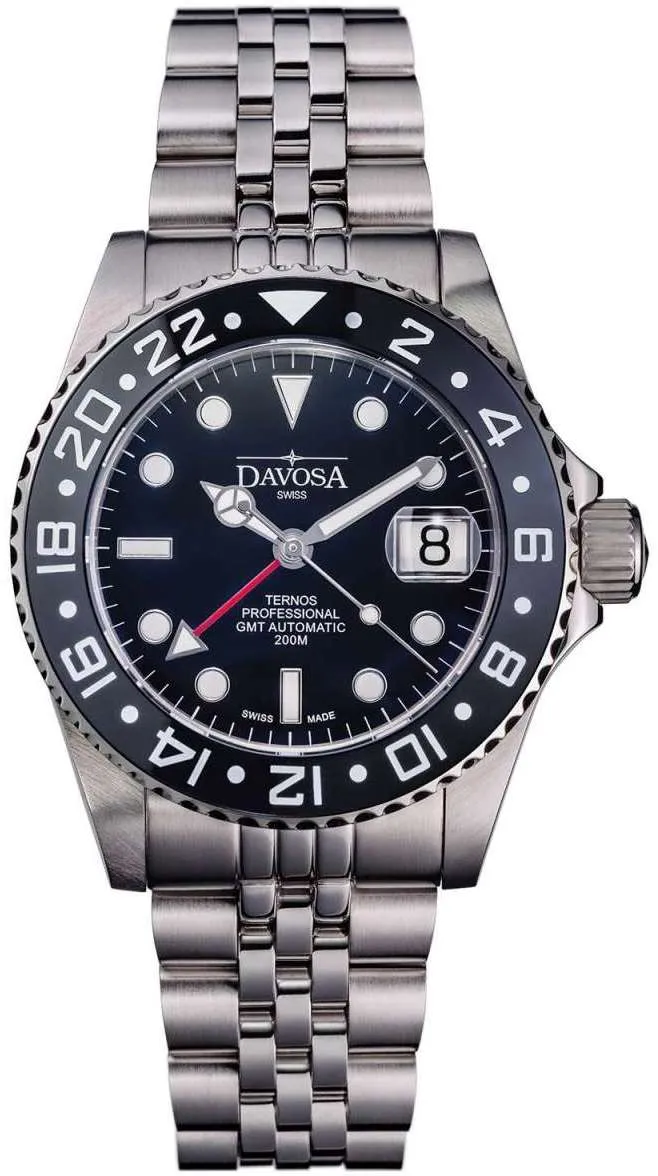 Davosa Ternos Professional GMT Automatic Watch sold by Jura Watches