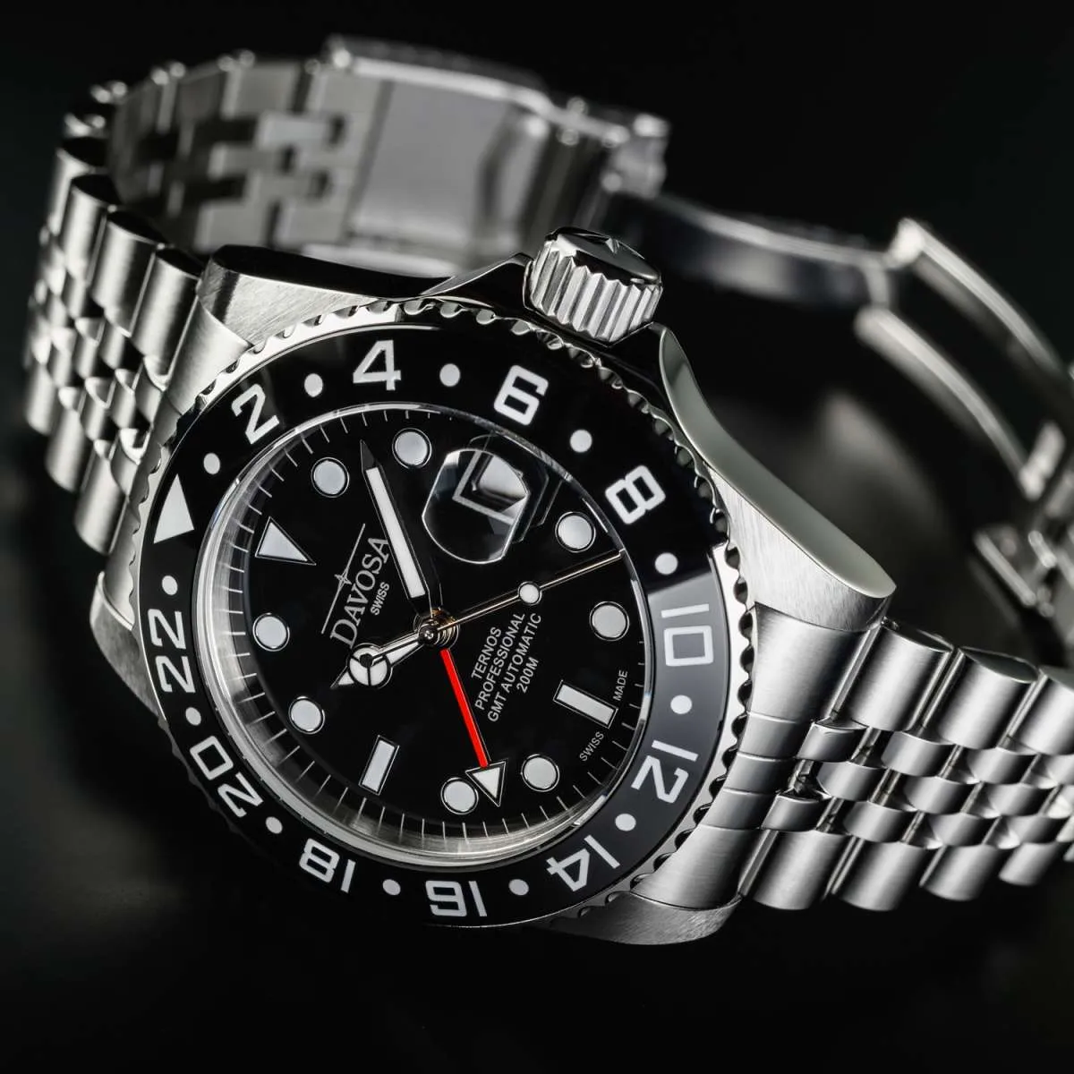 Davosa Ternos Professional GMT Automatic Watch sold by Jura Watches product image thumbnail 4