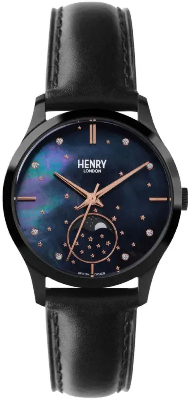 Henry London Watch Moonphase made by Jura Watches