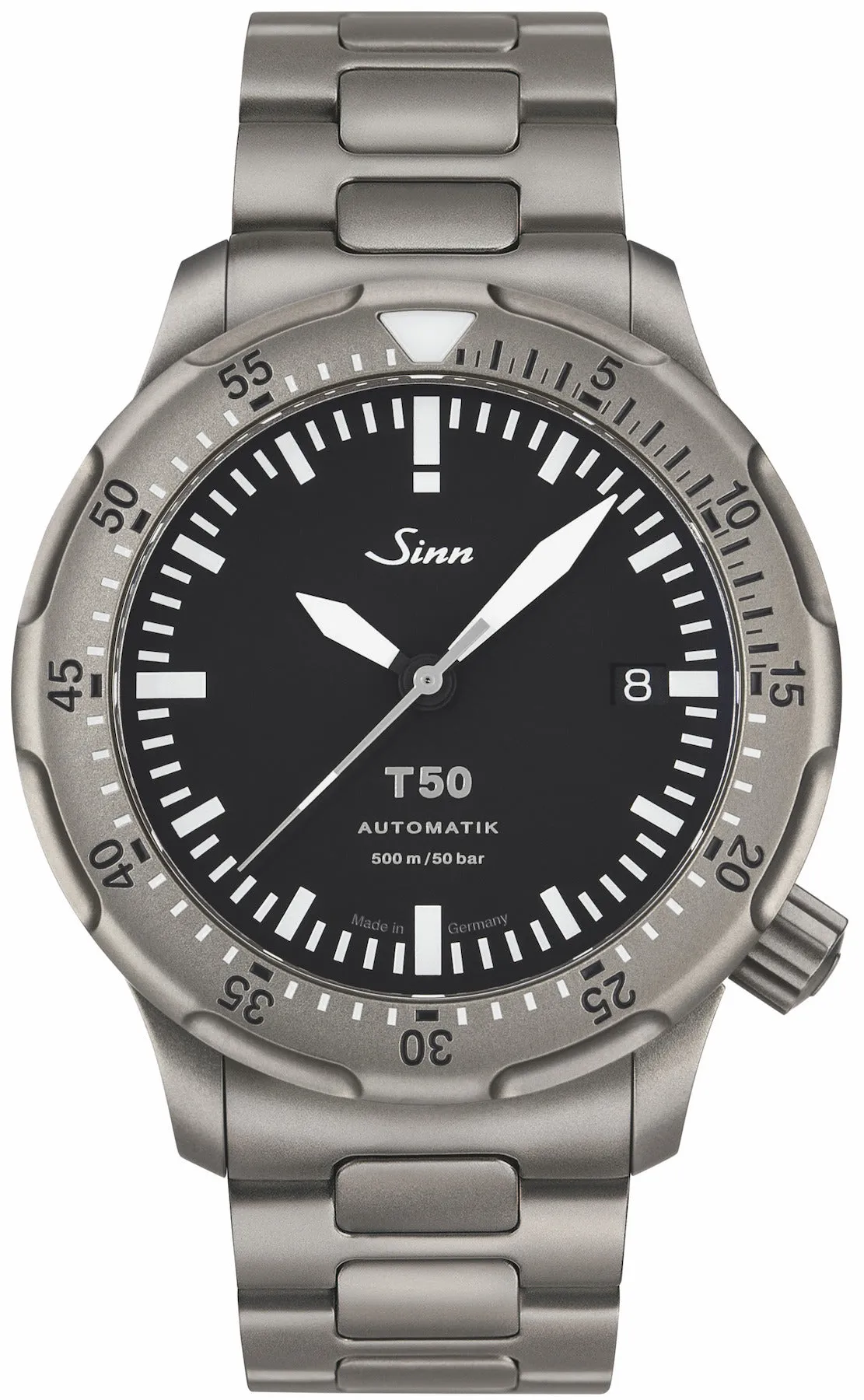 Sinn T50 H Link Bracelet Watch sold by Jura Watches