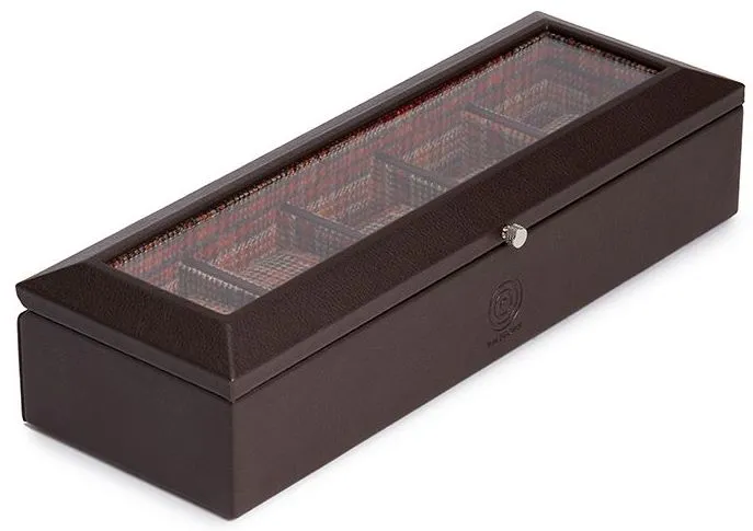 WOLF Watch Box WM Brown X WOLF Collaboration sold by Jura Watches product image thumbnail 2