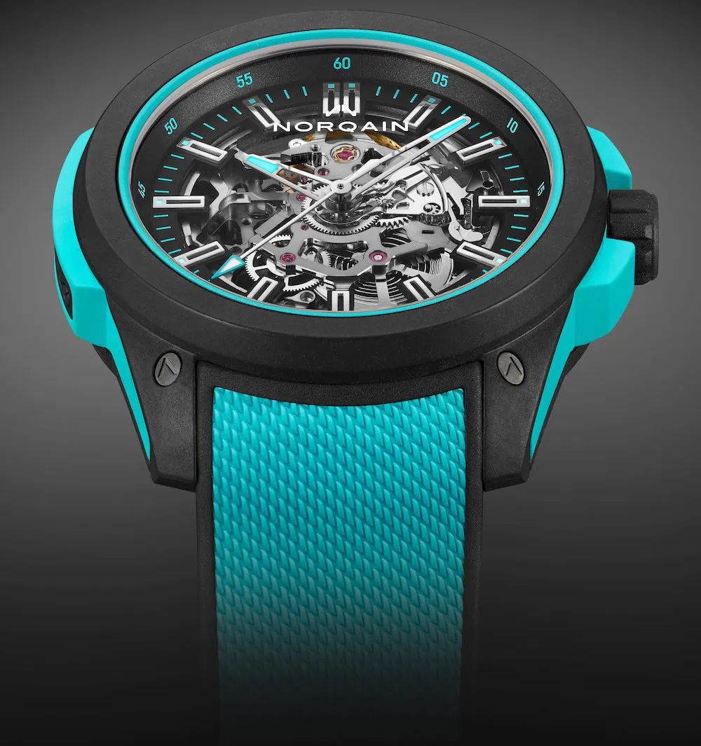 Norqain Wild One Skeleton Turquoise Watch sold by Jura Watches product image thumbnail 4