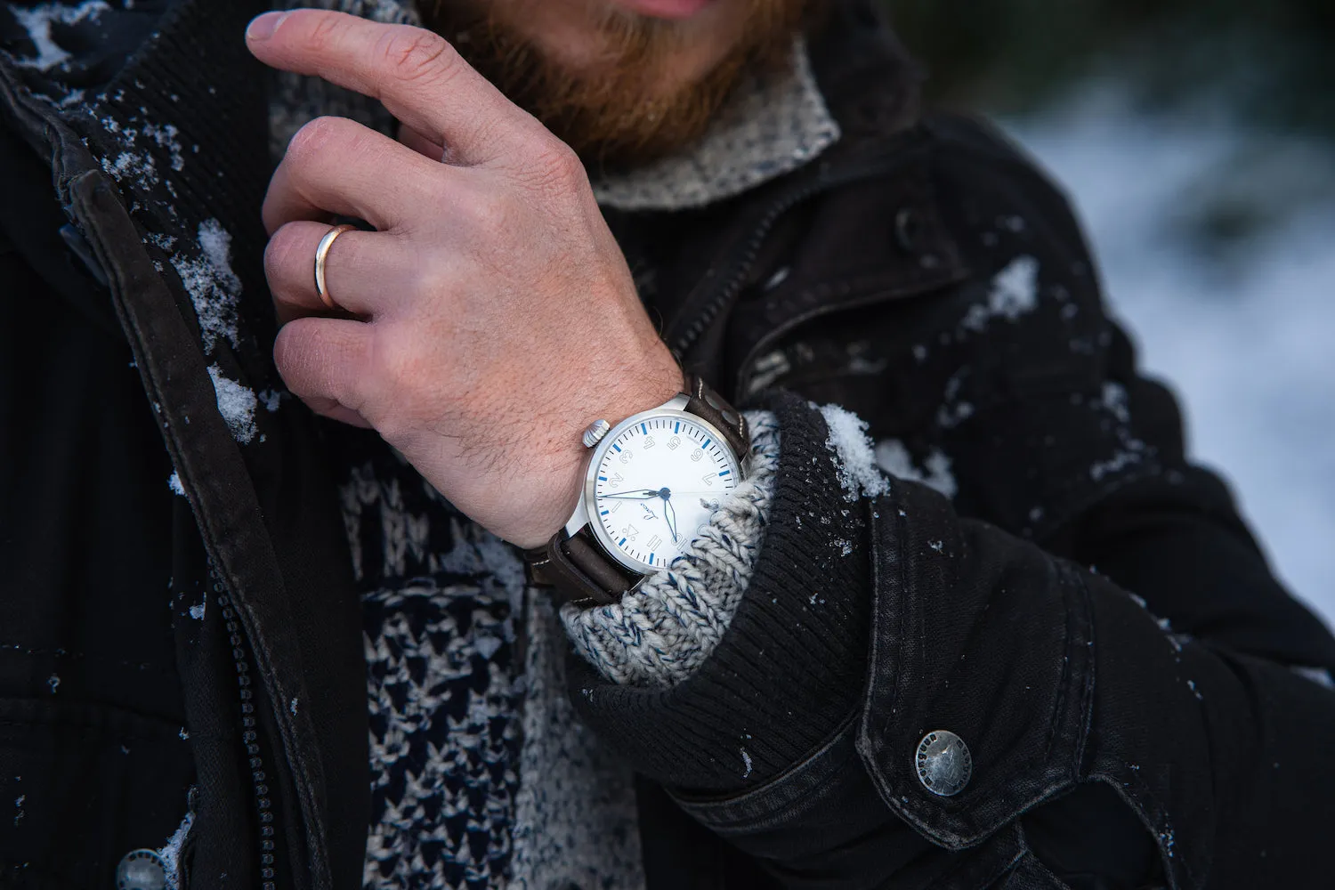 Laco Watch Augsburg Polar 42 Limited Edition sold by Jura Watches product image thumbnail 4