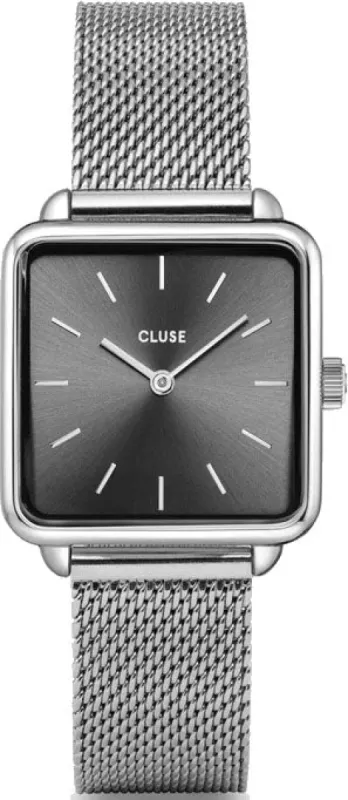 Cluse La Tetragone Mesh Dark Grey made by Jura Watches