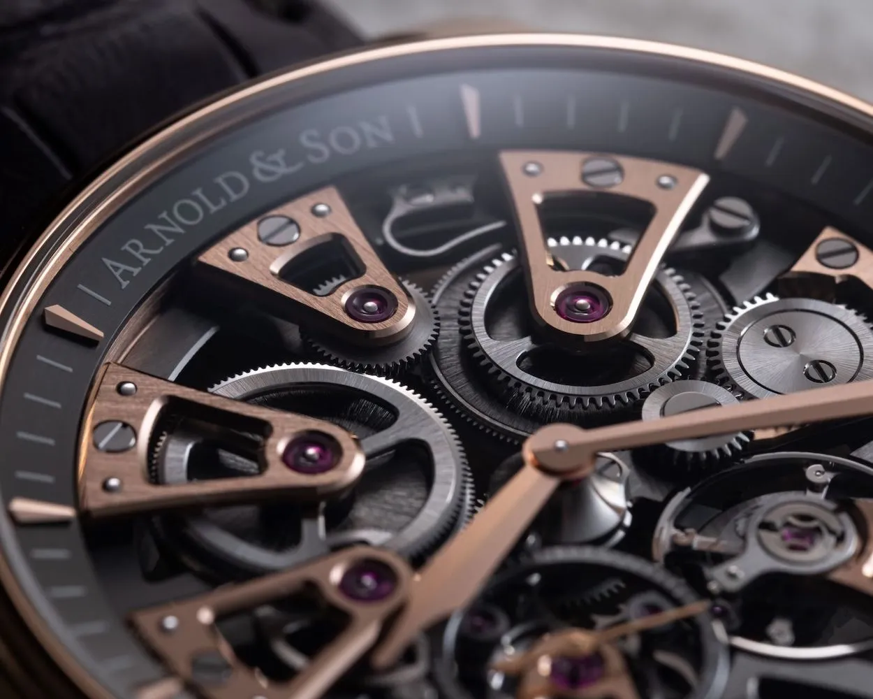 Arnold & Son Nebula 41.5 Gold Limited Edition Watch sold by Jura Watches product image thumbnail 5