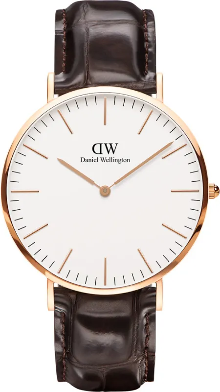 Daniel Wellington Watch Classic 40 York 40mm sold by Jura Watches