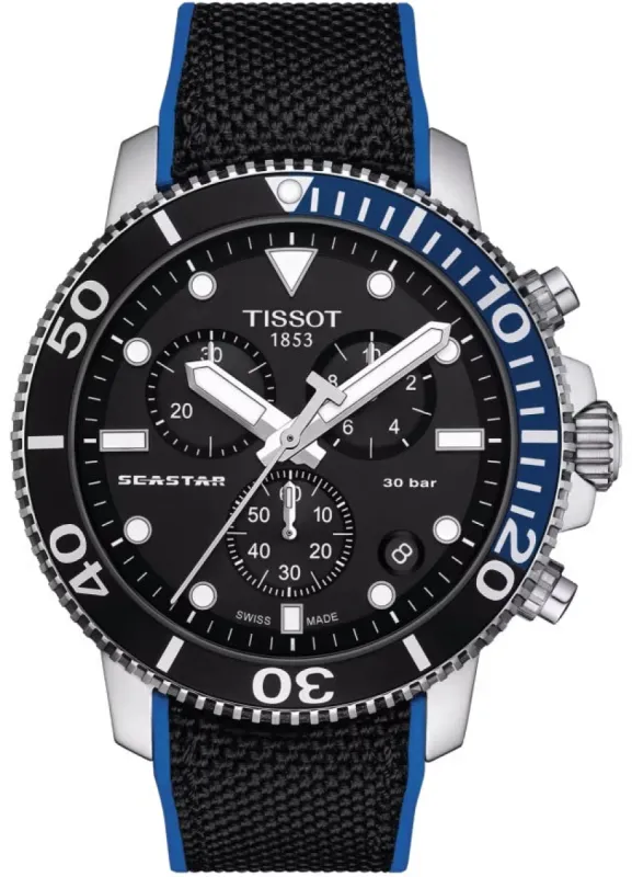 Tissot Seastar 1000 Chronograph Watch made by Tissot