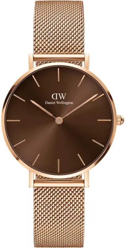 Daniel Wellington Watch Petite Amber 32 Brown made by Jura Watches