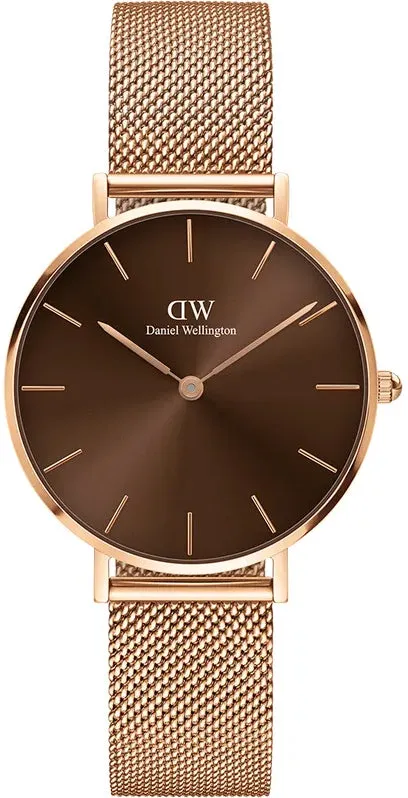 Daniel Wellington Watch Petite Amber 32 Brown sold by Jura Watches
