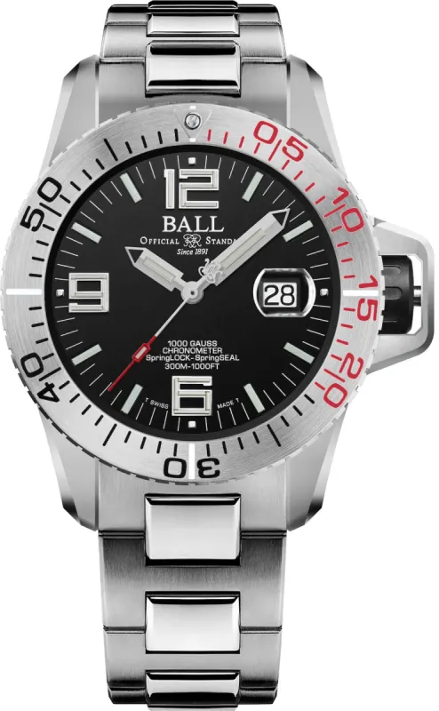 Ball Watch Company Engineer Hydrocarbon EOD Titanium Watch made by Jura Watches