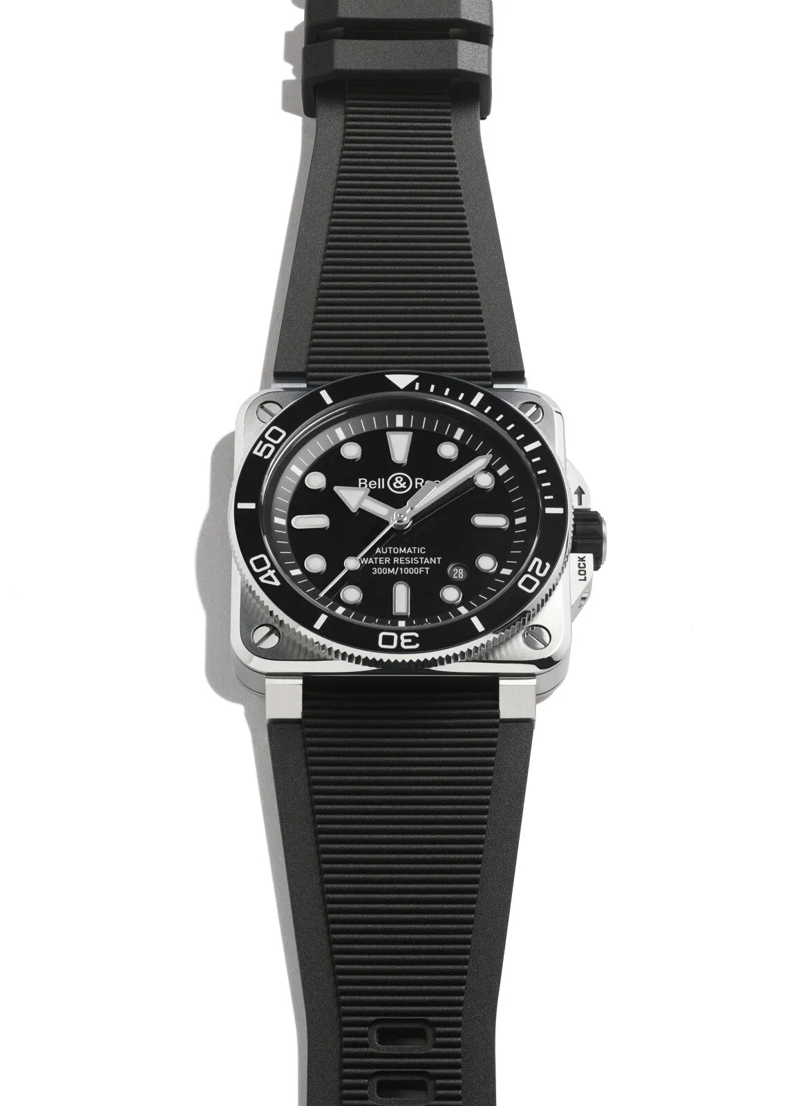 Bell & Ross BR 03 Diver Black Steel Watch sold by Jura Watches product image thumbnail 3