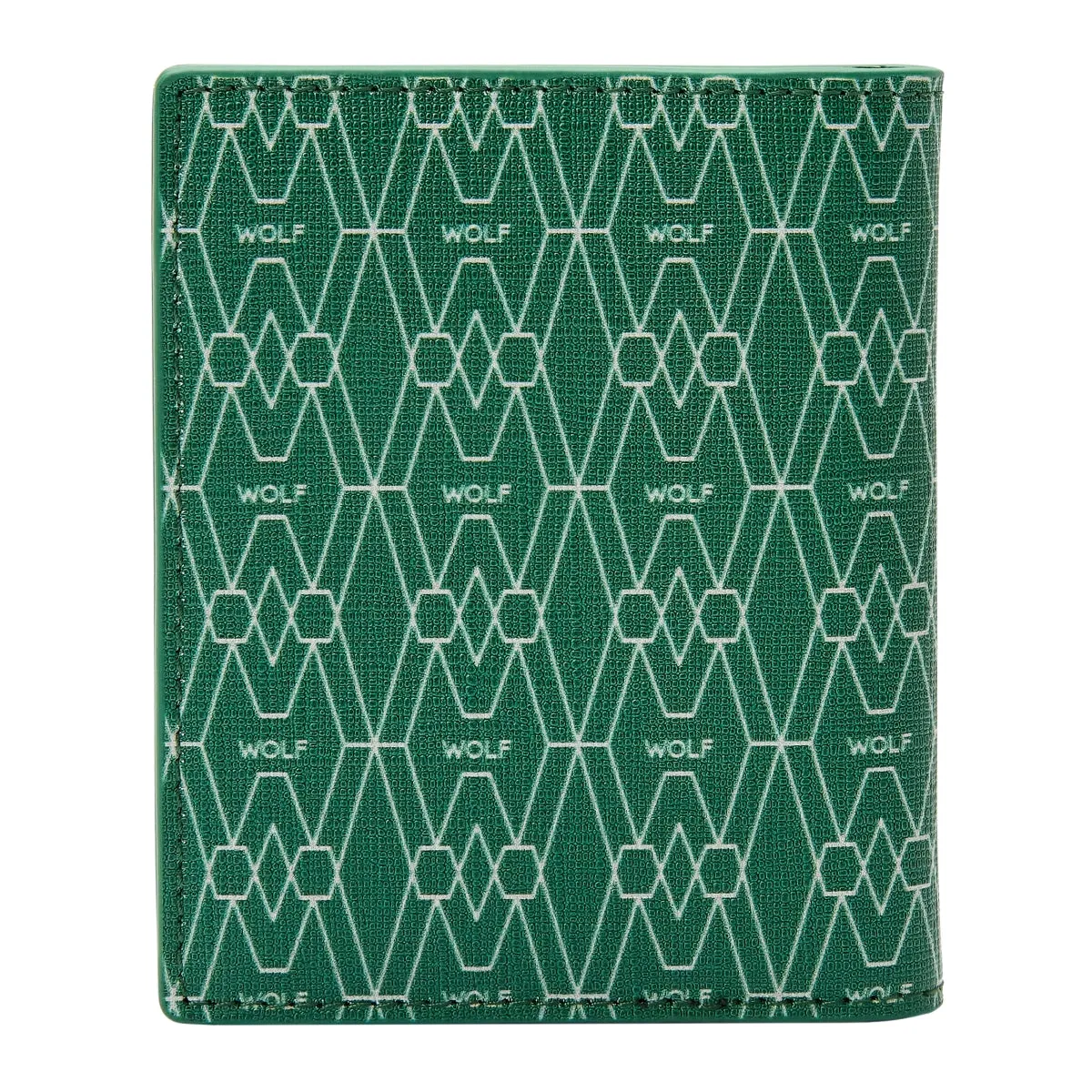 Wolf Signature Vegan Collection Green Range ID Card Case sold by Jura Watches product image thumbnail 2
