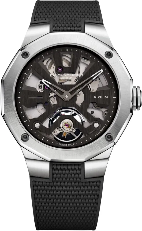 Baume et Mercier Riviera Automatic Skeleton Watch sold by Jura Watches