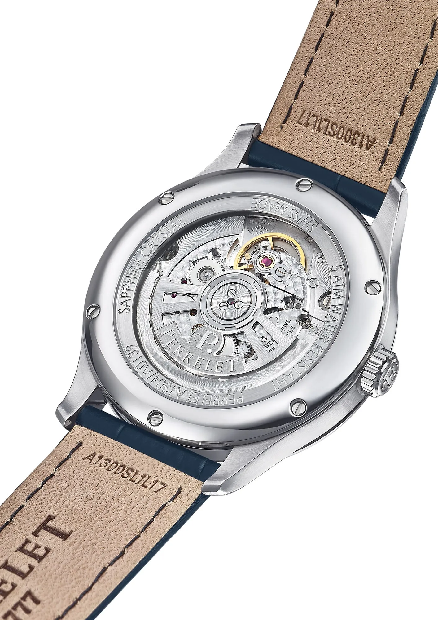 Perrelet Weekend GMT Ice Blue Watch sold by Jura Watches product image thumbnail 2