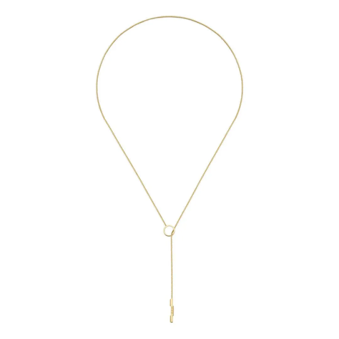 Gucci Link to Love 18ct Yellow Gold Lariat Necklace sold by Jura Watches