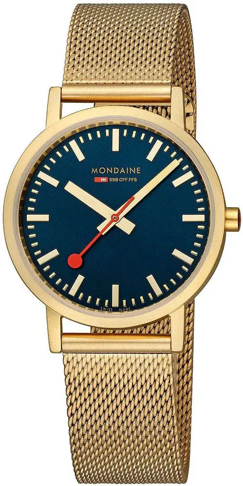 Mondaine Classic Deep Ocean Blue Watch sold by Jura Watches