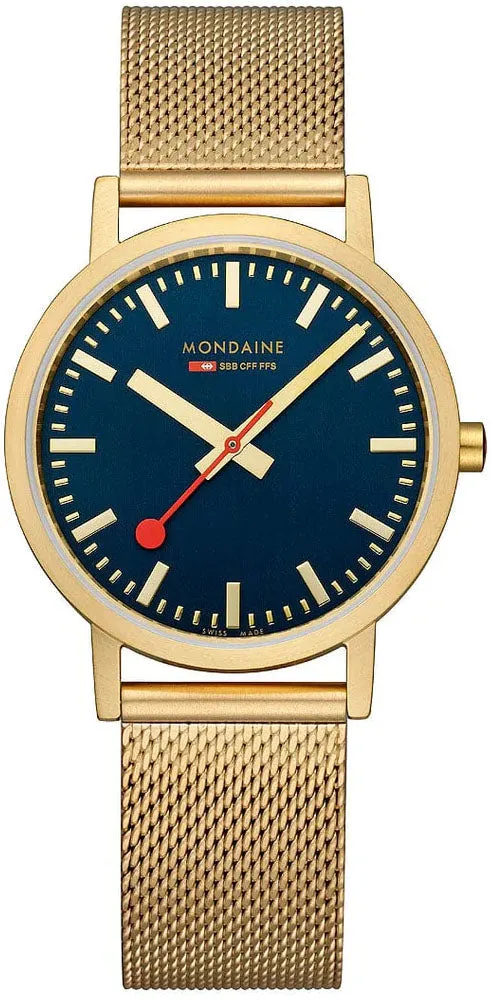 Mondaine Classic Deep Ocean Blue Watch sold by Jura Watches product image thumbnail 5