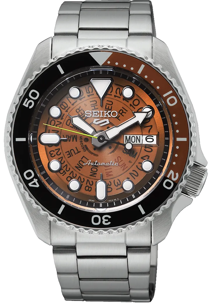 Seiko 5 Sports Skeleton Dial Watch sold by Jura Watches