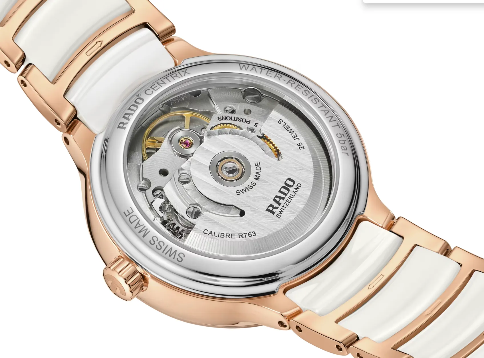 Rado Centrix Automatic Diamonds Ladies D sold by Jura Watches product image thumbnail 2