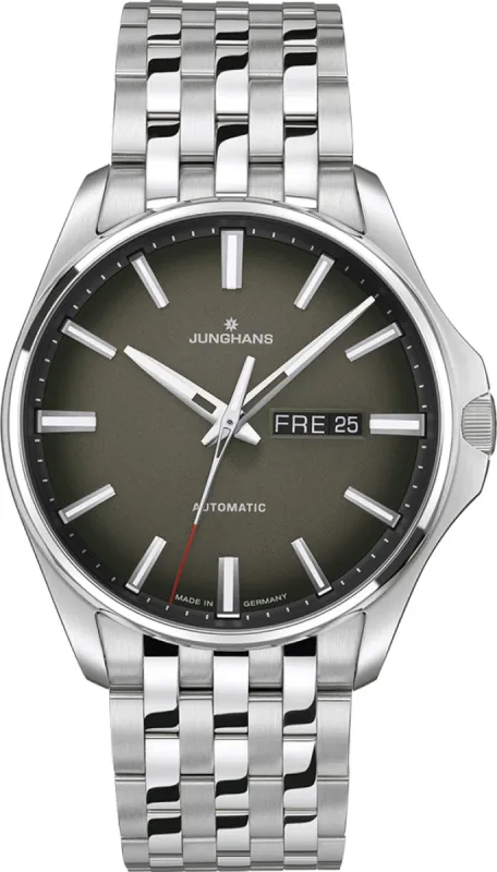 Junghans Meister S Automatic English Day Date Watch made by Jura Watches