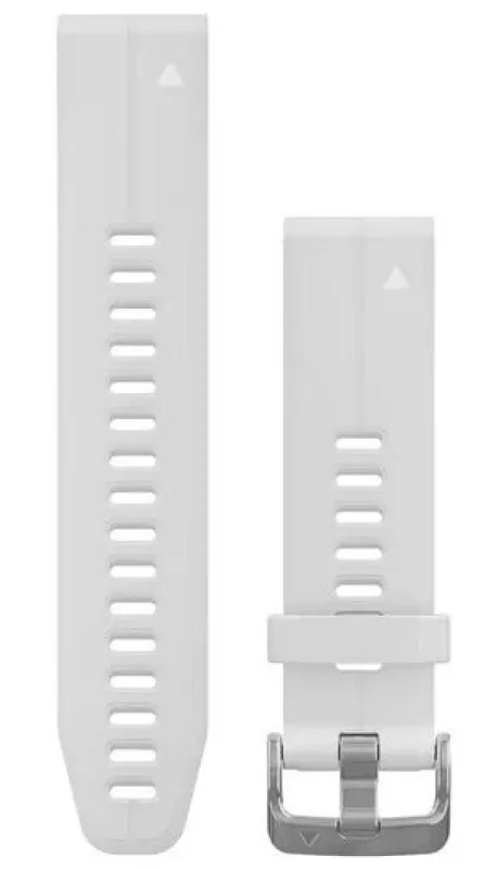 Garmin Strap QuickFit 20 Carrara White Silicone D sold by Jura Watches
