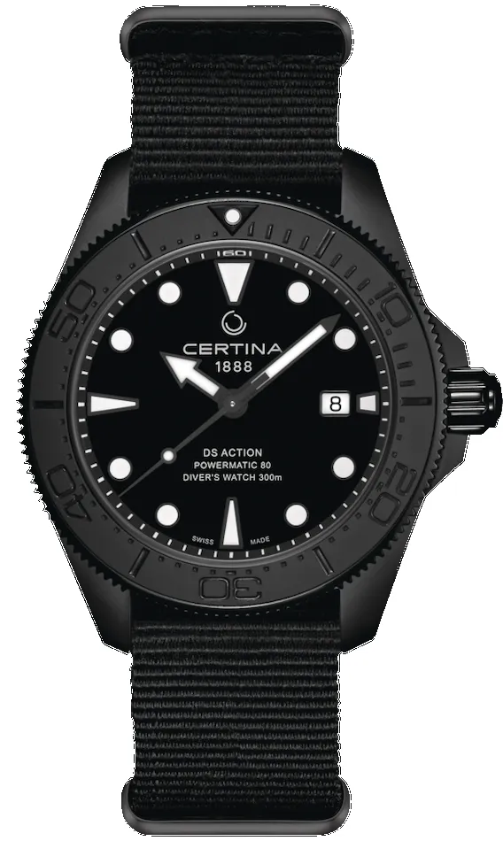 Certina DS Action Diver Watch sold by Jura Watches