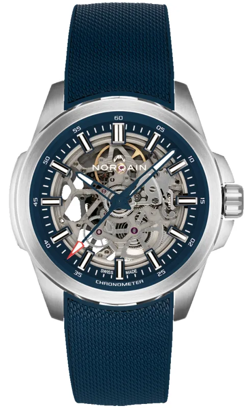 Norqain Independence Skeleton Watch made by Jura Watches