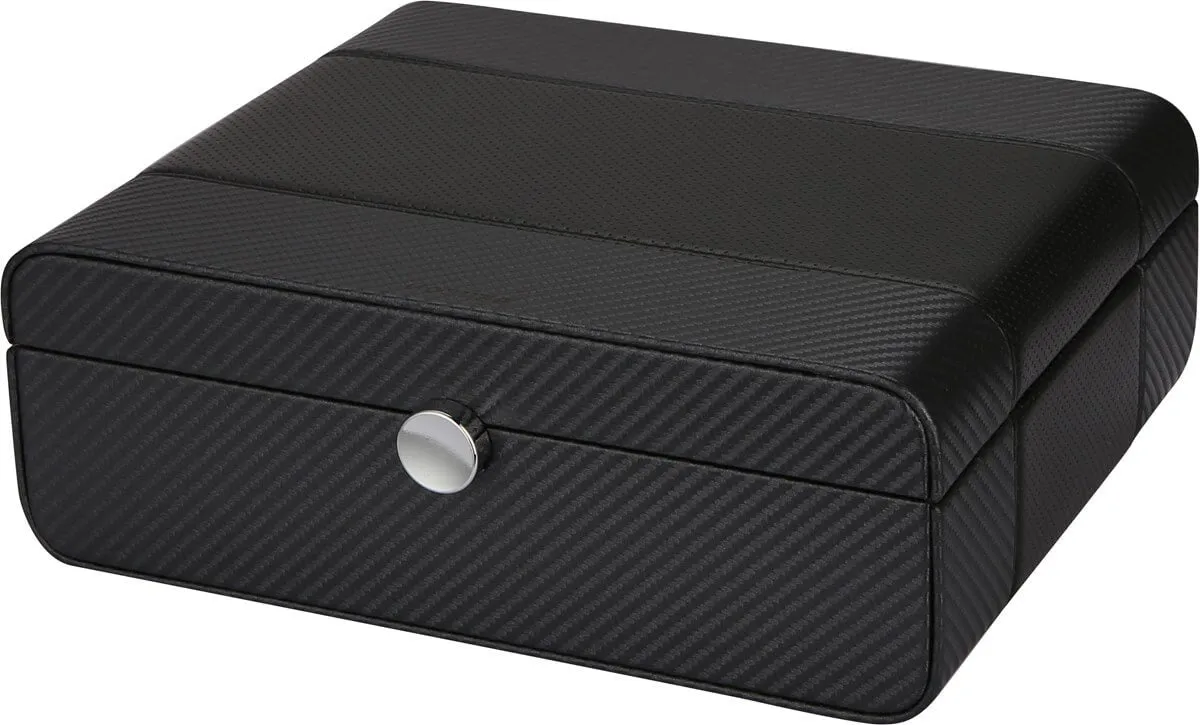 Benson Watch Case Black Series LWB.8 Carbon Fibre sold by Jura Watches product image thumbnail 3