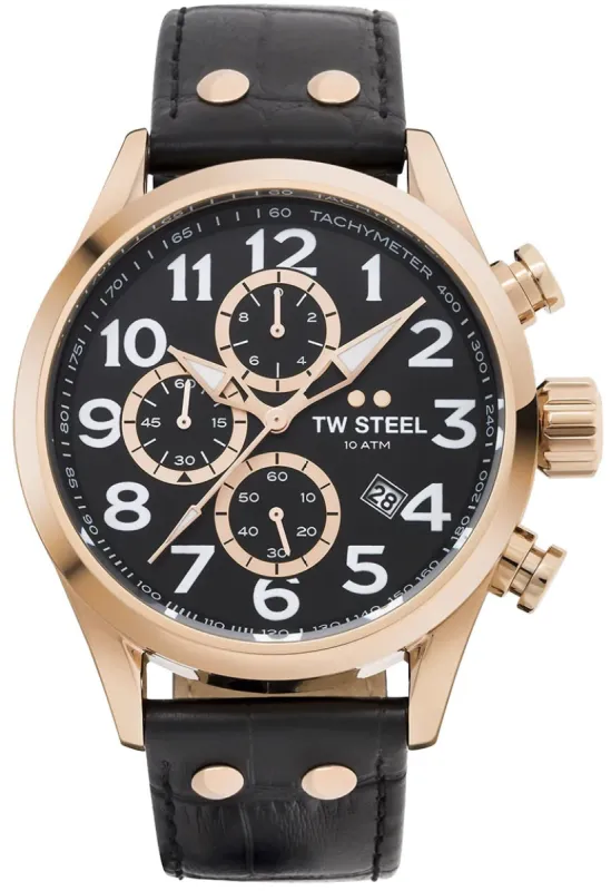 TW Steel Watch Volante Rose Gold D made by Jura Watches