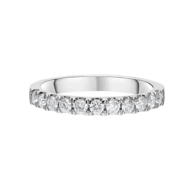 Platinum 0.40ct Diamond Half Eternity Ring sold by Jura Watches product image thumbnail 2