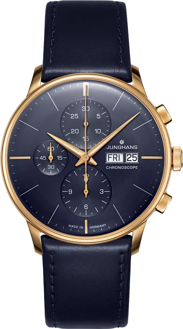 Junghans Watch Meister Chronoscope sold by Jura Watches