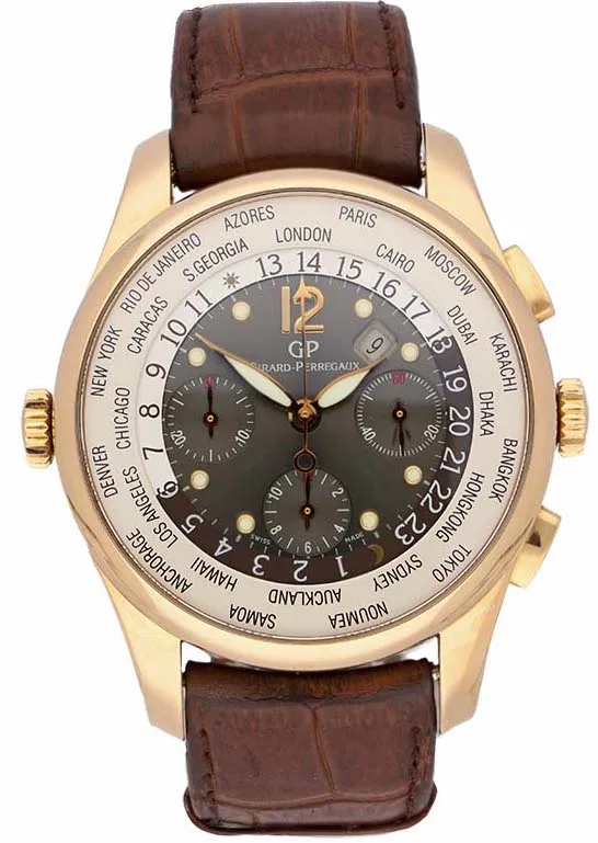 Girard Perregaux WW.TC Rose Gold Pre-Owned sold by Jura Watches