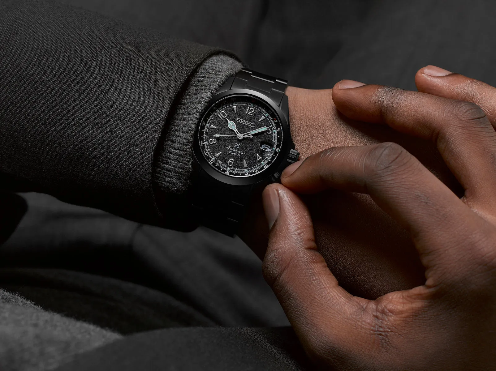 Seiko Watch Prospex Black Series Night Alpinist Limited Edition sold by Jura Watches product image thumbnail 5